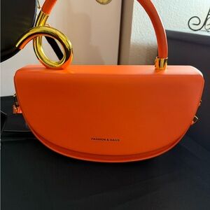 Orange Shoulder Bag